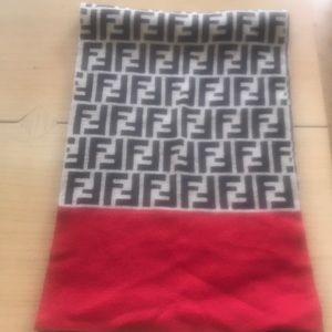 Fendi authentic  100% wool scarf